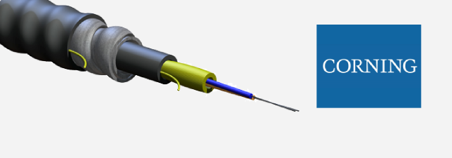 Corning FREEDM® One Tight-Buffered, Interlocking Armored Cable, Riser