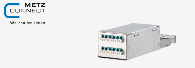 DCCS2 subassembly OM3 MPO 6xLC-D - METZ Connect 