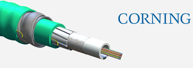 کابل فیبر نوری ریبون - رایزر - کرنینگ Interlocking Armored - Corning