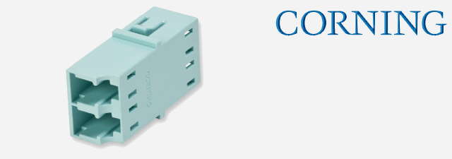 آداپتور فیبر نوری کورنینگ CORNING - LC Duplex
