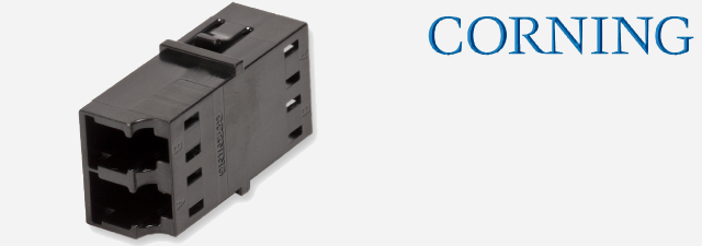 آداپتور فیبر نوری کورنینگ مالتی مد CORNING - Reduced-Flange Mount (OM2), LC Duplex