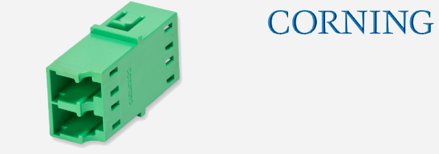آداپتور فیبر نوری کورنینگ سینگل مد CORNING - (OS2), LC Duplex