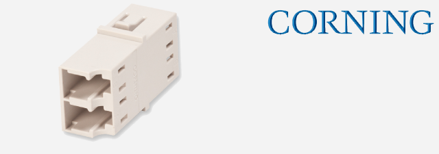 آداپتور فیبر نوری کورنینگ مالتی مد CORNING - (OM1), LC Duplex
