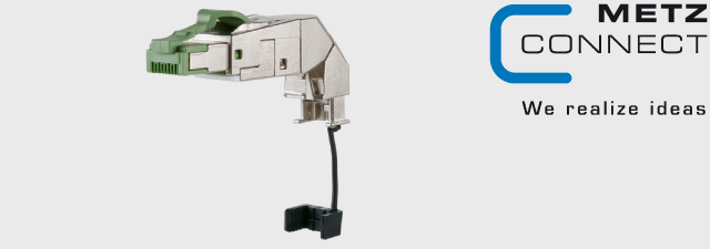 C5 RJ45 field plug pro 2P 360 PROFINET - METZ CONNECT