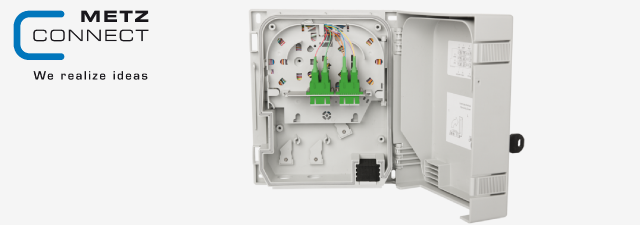 باکس| خروجی فیبر نوری - building transfer point SC-D