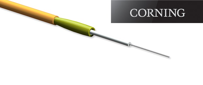 کابل فیبر نوری تک رشته ای تایت بافر پلنوم - Corning